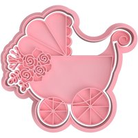 Kinderwagen Ausstechform Kinderwagen Ausstechform von DolceMiaCookie