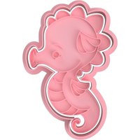Seepferdchen Ausstecher Stempel Seepferdchen Ausstecher Stempel von DolceMiaCookie