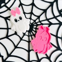 Süßer Geist Halloween Debosser Ausstechformen Fondant Stempel Cutters Mould Kuchen Capcake Cookie Dekorieren Werkzeuge von DolceMiaCookie
