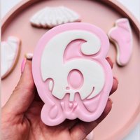 Zahlen 0-9 Ausstechformen Fondant Stempel Cutters Form Kuchen Cookie Dekorieren Werkzeuge von DolceMiaCookie