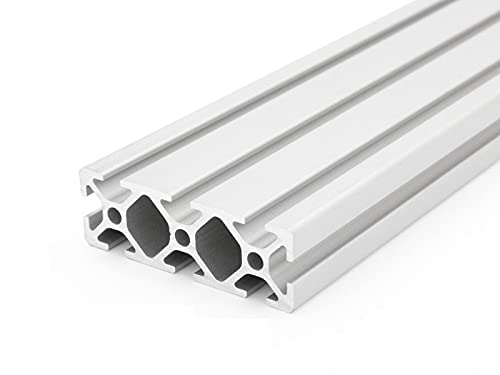 Aluminiumprofil 20x60L I-Typ Nut 5 (leicht), silber eloxiert. Aluminium Profil 20x60 Alu Profil 20 x 60 Montage- Systemprofil 1010mm von DOLD Mechatronik
