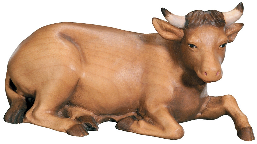 Krippenfigur Leonardo Kollektion Ochse Holzfigur Holzstatue Statue aus Ahornholz Krippenfigur Leonardo Kollektion Ochse Holzfigur Holzstatue Statue aus Ahornholz von Dolfi