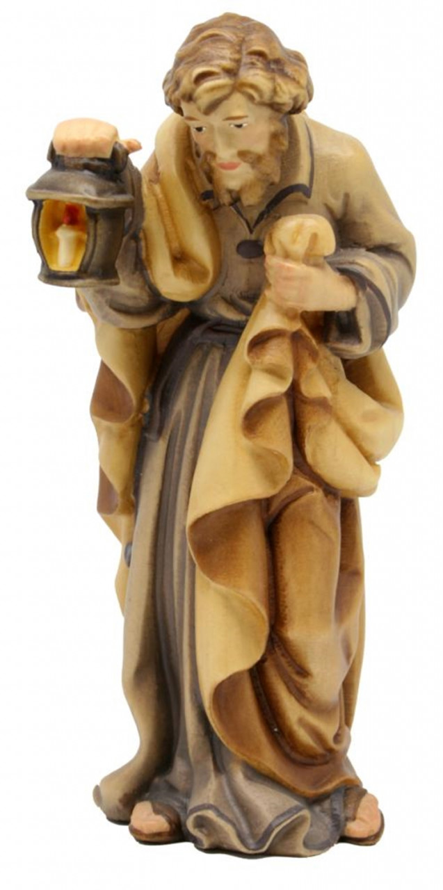 Krippenfigur Matteo Kollektion Heiliger Josef Heiligenfigur als Holzfigur Holzstatue Statue von Dolfi