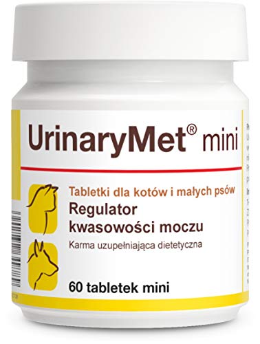 DOLFOS UrinaryMet Mini 60 tabl Für Urinsystem für Katze und Hund Präparat für Katzen und Kleinhunde zur Förderung der richtigen Funktion des Harnsystems DOLFOS UrinaryMet Mini 60 tabl Für Urinsystem für Katze und Hund Präparat für Katzen und Kleinhunde zur Förderung der richtigen Funktion des Harnsystems von Dolfos