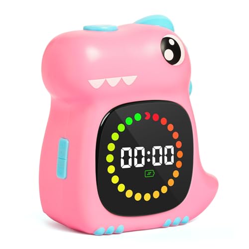Doli Yearning Visueller Timer für Kinder, 99 Minuten, digital, niedlich, für Kinder, visueller Timer, Klassenzimmer-Timer für Zuhause, Schule, Studium, Unterricht, Zeitmanagement, Rosa Doli Yearning Visueller Timer für Kinder, 99 Minuten, digital, niedlich, für Kinder, visueller Timer, Klassenzimmer-Timer für Zuhause, Schule, Studium, Unterricht, Zeitmanagement, Rosa von Doli Yearning