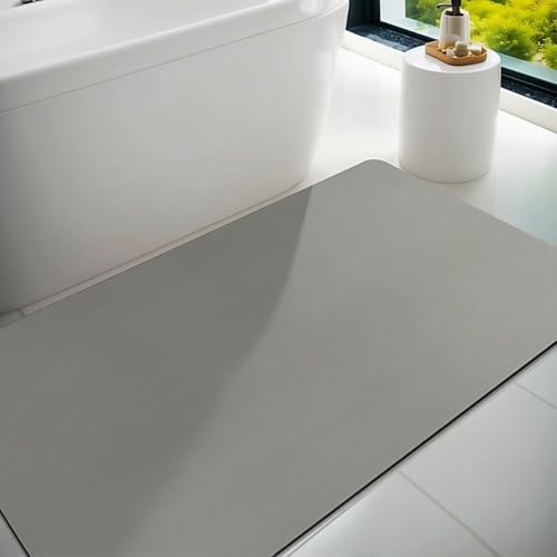Dolic Badematte, Badevorleger, Gummi, rutschfest, dünn, saugfähig, schnelltrocknend, schmutzabweisend Vorleger für Badezimmerboden, Badewanne und Duschraum im Außenbereich Dolic Badematte, Badevorleger, Gummi, rutschfest, dünn, saugfähig, schnelltrocknend, schmutzabweisend Vorleger für Badezimmerboden, Badewanne und Duschraum im Außenbereich von Dolic