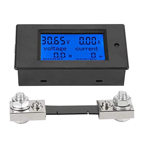 DollaTek 100A DC Digitales Multifunktions-Energiemonitor-Modul Voltmeter Amperemeter mit 50A Shunt von DollaTek