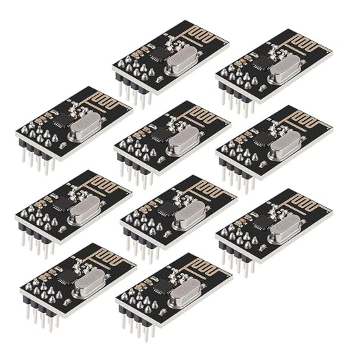 DollaTek 10Pcs nRF24L01+ Wireless Transceiver Modul 2.4G Wireless Kommunikationsmodul Modul Upgrade DollaTek 10Pcs nRF24L01+ Wireless Transceiver Modul 2.4G Wireless Kommunikationsmodul Modul Upgrade von DollaTek