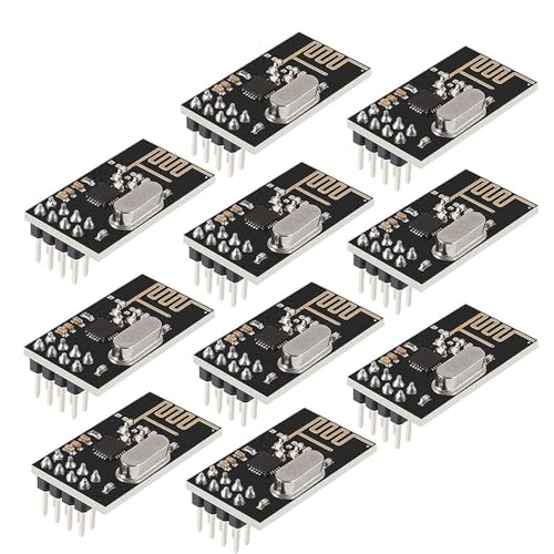 DollaTek 10Pcs nRF24L01+ Wireless Transceiver Modul 2.4G Wireless Kommunikationsmodul Modul Upgrade von DollaTek