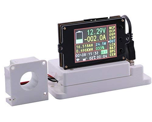 DollaTek 2,4" LCD-Spannung Ampere Leistung Watt Coulomb Kapazität Zeitzähler Temperaturprüfer Detektor mit Hall-Sensor und Temperatursensor - 80V 100A DollaTek 2,4" LCD-Spannung Ampere Leistung Watt Coulomb Kapazität Zeitzähler Temperaturprüfer Detektor mit Hall-Sensor und Temperatursensor - 80V 100A von DollaTek