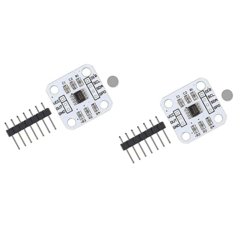 DollaTek 2Pcs AS5600 Magnetischer Encoder Magnetic Induction Angle Measurement Sensor Module 12bit High Precision DollaTek 2Pcs AS5600 Magnetischer Encoder Magnetic Induction Angle Measurement Sensor Module 12bit High Precision von DollaTek