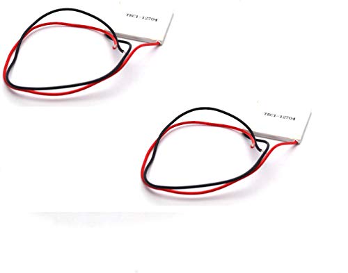 DollaTek 2er TEC1-12704 40x40MM Thermoelektrischer Kühler Peltier Kühlplatte von DollaTek