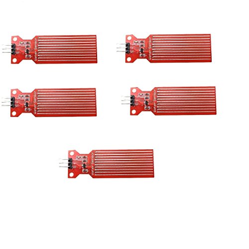 DollaTek 5PCS Wasserstandsensor Flüssigwasser Tröpfchen Tiefenerkennungssensor für Arduino DollaTek 5PCS Wasserstandsensor Flüssigwasser Tröpfchen Tiefenerkennungssensor für Arduino von DollaTek