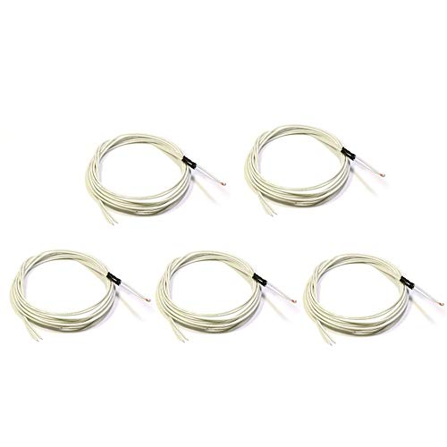 DollaTek 5Pcs 100K ohm NTC Thermistoren/Temp Sensor für Reprap Ender 3, Ender 3 Pro, CR-10 10S 3D Printer von DollaTek