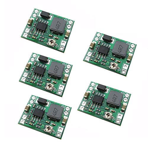 DollaTek 5Pcs MP1584EN Ultra Small DC-DC 3A Power Step-Down Adjustable Module Buck Converter 24V to 12v 9V 5V 3V für Arduino DollaTek 5Pcs MP1584EN Ultra Small DC-DC 3A Power Step-Down Adjustable Module Buck Converter 24V to 12v 9V 5V 3V für Arduino von DollaTek