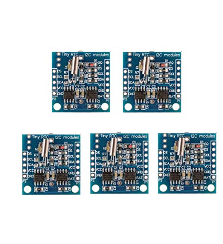 DollaTek 5Pcs Tiny RTC I2C DS1307 AT24C32 Real Time Clock Module für Arduino AVR PIC 51 ARM DollaTek 5Pcs Tiny RTC I2C DS1307 AT24C32 Real Time Clock Module für Arduino AVR PIC 51 ARM von DollaTek