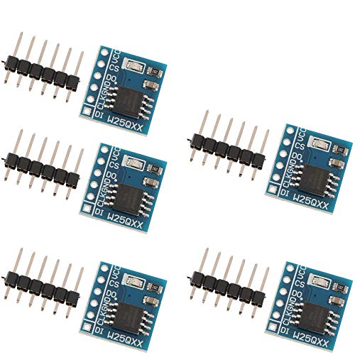 DollaTek 5Pcs W25Q64 64Mbit 8MByte Flash-Speichermodul 2.7-3.6V DataFlash SPI-Schnittstelle von DollaTek