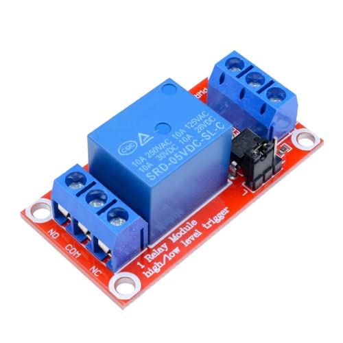 DollaTek 5V 1-Kanal Relais modul Platinenabschirmung mit Optokoppler Unterstützt High und Low Level Trigger DollaTek 5V 1-Kanal Relais modul Platinenabschirmung mit Optokoppler Unterstützt High und Low Level Trigger von DollaTek