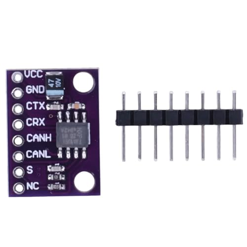 DollaTek CJMCU-1051 TJA1051 3V ~ 5V Hochgeschwindigkeits CAN-Transceiver-Modul mit geringem Stromverbrauch 1 Mbit s mit Dupont-Kabel für Arduino DollaTek CJMCU-1051 TJA1051 3V ~ 5V Hochgeschwindigkeits CAN-Transceiver-Modul mit geringem Stromverbrauch 1 Mbit s mit Dupont-Kabel für Arduino von DollaTek