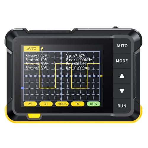DollaTek DSO152 Mini-Hand-Digitaloszilloskop Oszilloskop 2,5 MSa/s 200 KHz Analogbandbreite 800 VPP Unterstützt Firmware-Upgrade PWM-Ausgang DollaTek DSO152 Mini-Hand-Digitaloszilloskop Oszilloskop 2,5 MSa/s 200 KHz Analogbandbreite 800 VPP Unterstützt Firmware-Upgrade PWM-Ausgang von DollaTek