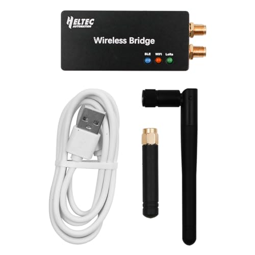 DollaTek ESP32 SX1276 Wireless Bridge mit 8 MByte SDRAM und FLASH, WiFi Bluetooth Dual Mode, konvertiert Signale zwischen WiFi/Bluetooth und LoRa von DollaTek