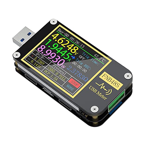 DollaTek FNB48 Bluetooth Detektor Meter Kapazität High Speed Voltmeter Amperemeter LCD Display Tragbarer Strom Multifunktions USB Tester DollaTek FNB48 Bluetooth Detektor Meter Kapazität High Speed Voltmeter Amperemeter LCD Display Tragbarer Strom Multifunktions USB Tester von DollaTek
