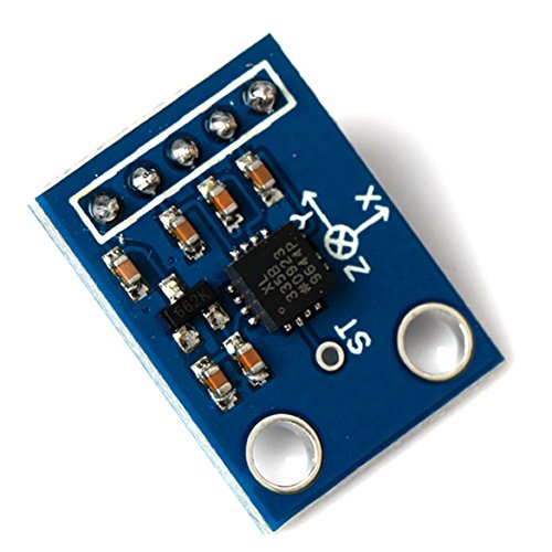 DollaTek GY-61 ADXL335 3-Axis Analog Output Accelerometer Angular Transducer 3-5V Beschleunigungssensor Winkel Sensor Modul kompatibel mit Arduino DollaTek GY-61 ADXL335 3-Axis Analog Output Accelerometer Angular Transducer 3-5V Beschleunigungssensor Winkel Sensor Modul kompatibel mit Arduino von DollaTek