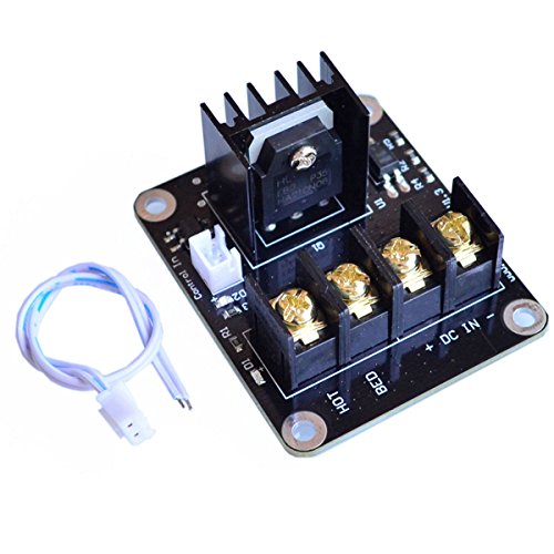 DollaTek Heat Bed Leistungsmodul Add-on Hot Bed Power Erweiterungsplatine MOS Tube High Current Load Modul für 3D-Drucker DollaTek Heat Bed Leistungsmodul Add-on Hot Bed Power Erweiterungsplatine MOS Tube High Current Load Modul für 3D-Drucker von DollaTek
