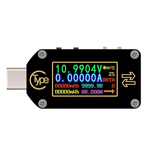 DollaTek TC66 Typ C PD-Trigger USB-Spannungsamperemeter Kapazitätsmesser 2-Wege-Messung Ladegerät Akku APP PC USB-Tester DollaTek TC66 Typ C PD-Trigger USB-Spannungsamperemeter Kapazitätsmesser 2-Wege-Messung Ladegerät Akku APP PC USB-Tester von DollaTek