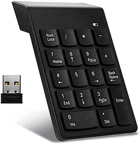 DollaTek Wireless Number Keypad 18-Key Portable Keypad for Laptop PC Kompatibel mit Win7/8 /NT/ME/2000/XP/Vista Win10/Android/Linux/IOS DollaTek Wireless Number Keypad 18-Key Portable Keypad for Laptop PC Kompatibel mit Win7/8 /NT/ME/2000/XP/Vista Win10/Android/Linux/IOS von DollaTek