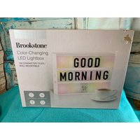 Brookstone Farbwechsel Led Lightbox Vintage Neu in Original Box Sehr Gutem Zustand von Dollars4ServiceDogs