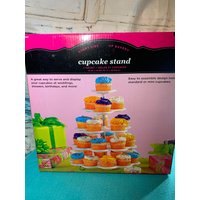 Display Five Tier Cupcake Ständer Für Hochzeit Oder Party Neu in Original Box von Dollars4ServiceDogs