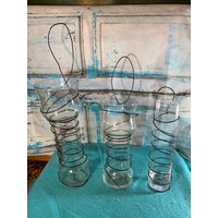 Glas Vintage Clear Root Starters Wurzelvasen Ihrer Wahl Von Drei in Ausgezeichnetem Zustand von Dollars4ServiceDogs