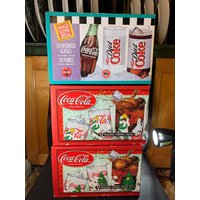 Sammlerstück Coca-Cola Diet Coke Weihnachten Gläser Neu in Original Boxen Nach Wahl von Dollars4ServiceDogs