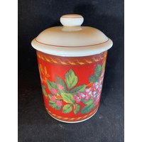 Vintage Keramik Raymond Waites "Cornucopia" Zertifiziertes International Corporation Keksglas in Ausgezeichnetem Zustand von Dollars4ServiceDogs