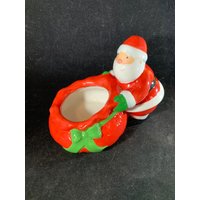 Weihnachten Nikolaus Und Co. Keramik Bonbonteller Oder Kerzenhalter von Dollars4ServiceDogs