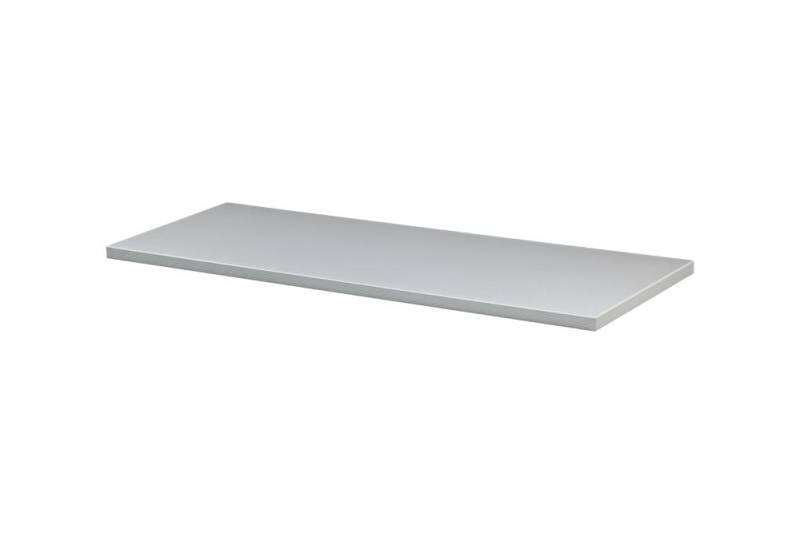 Dolle Regalboden Lite 80 x 30 cm, 19 mm, silber von Dolle Wohnregale