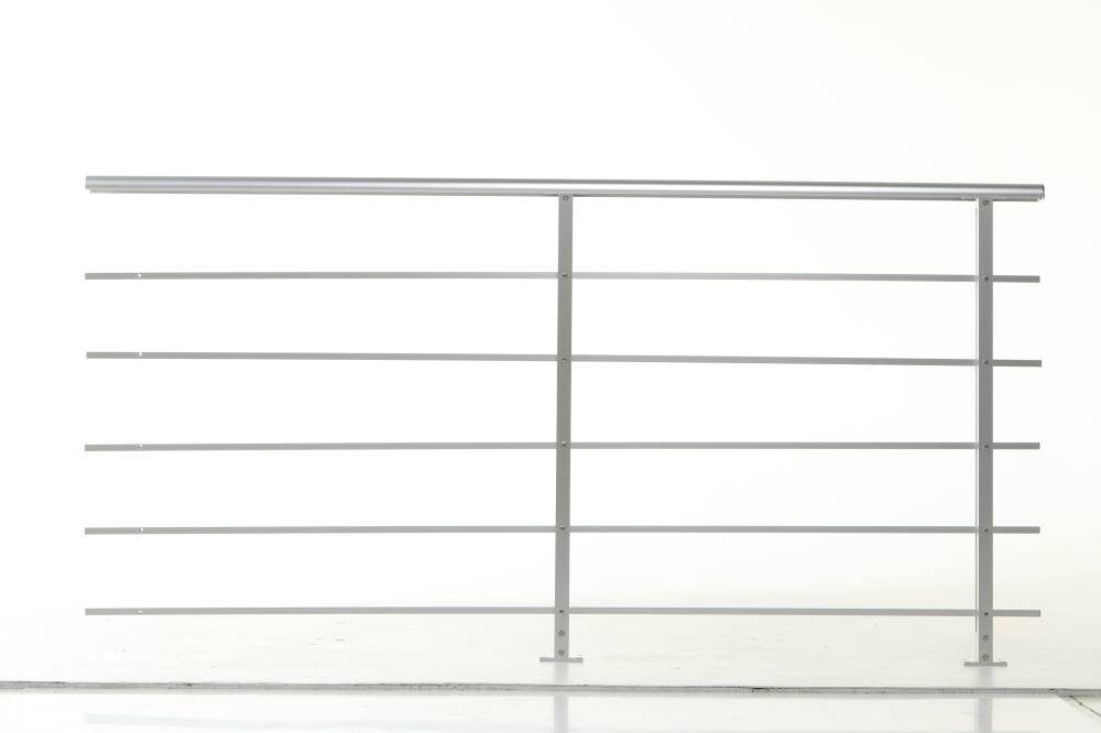 Dolle Geländer-Set PAB 81 - für Bodenmontage Ergänzungsset aus Aluminium für Treppen und Balkon (Innen und Außen) von Dolle