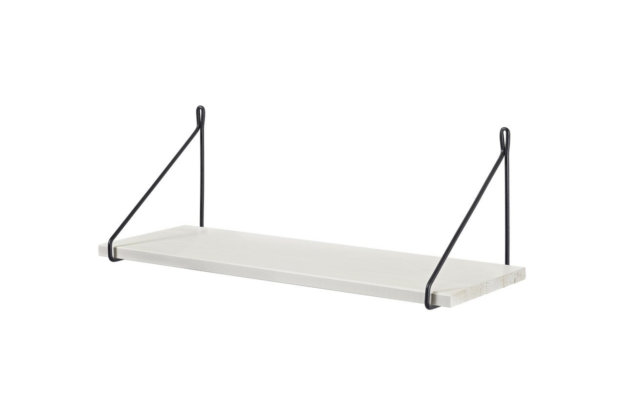 Dolle Regaleinsatz Dolle Wandregal Filo 80 x 20 cm weiß/schwarz von Dolle