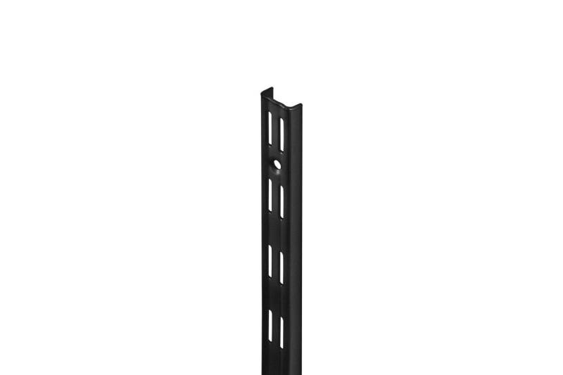 Dolle Regaleinsatz Dolle Wandschiene 2-Reihig 100 cm schwarz Metall Dolle Regaleinsatz Dolle Wandschiene 2-Reihig 100 cm schwarz Metall von Dolle