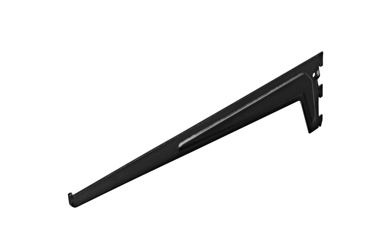 Dolle Regaleinsatz Einlochträger 1-reihig schwarz 50 x 12 cm Dolle Regaleinsatz Einlochträger 1-reihig schwarz 50 x 12 cm von Dolle