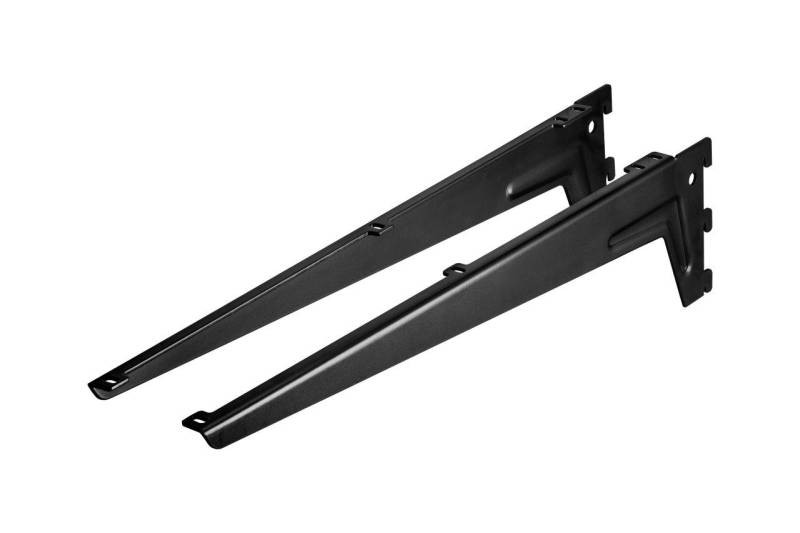 Dolle Wandregalhalter Dolle Winkelträger 1-Reihig 48 cm schwarz Metall Dolle Wandregalhalter Dolle Winkelträger 1-Reihig 48 cm schwarz Metall von Dolle