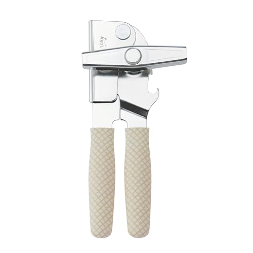 Dolly Parton Kompakter Dosenöffner mit Kreuz-Design – Ergonomische Softgrip-Griffe, langlebiges Hartmetall-Schneidrad, integrierter Flaschenöffner, 19,1 cm von Dolly Parton