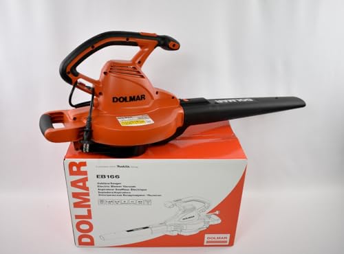 DOLMAR EB-166 Strom Netz Laub Garten Elektro Blasgerät Gebläse Laub Staub Bläser EB166 für Haus, Hof und Garten 1.650 W von Dolmar