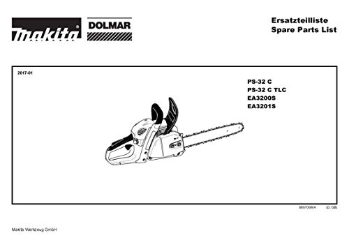 Dolmar 165114160-7483, Kraftstofftank komplett Rot Ers.(US), Original Ersatzteil für Dolmar PS-32 C von Dolmar