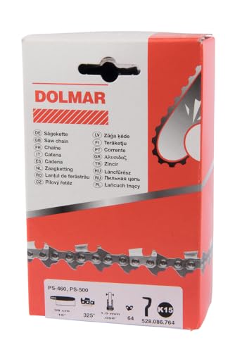 Makita Dolmar Sägekette 325" 1,5 mm 64 Glieder Halbmeißel von Dolmar