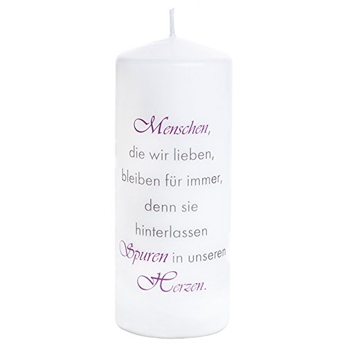 Trauerkerze 'Menschen, die wir lieben' von Dolorino