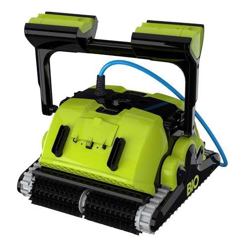 Dolphin Bio Suction Automatischer Poolreiniger Poolroboter mit Kabel - Boden, Wasserlinie und Wandreinigung, Eingelassene Pools bis zu 15 m, Wasserpflege von Dolphin