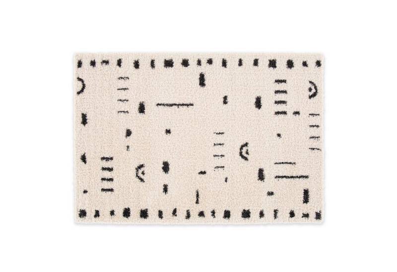 DomDeco Hochflor-Teppich Hochflorteppich ROMI, Serie "Mora" von DomDeco
