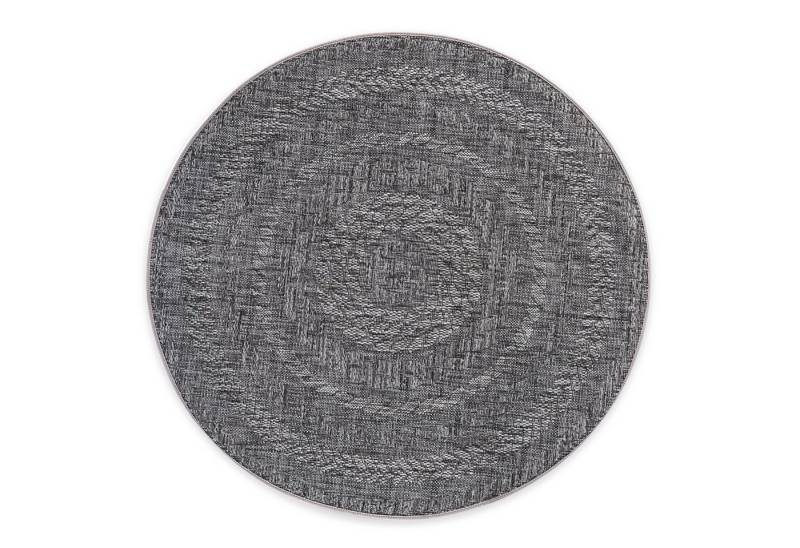 DomDeco Outdoorteppich In- & Outdoor Teppich Rund VITO, rund von DomDeco